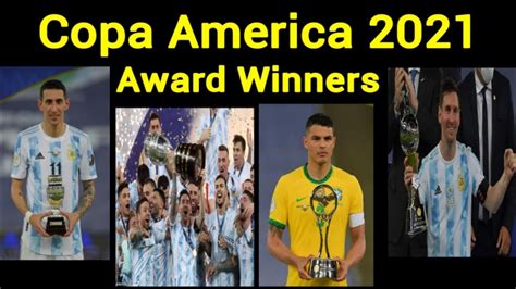 copa america 2021 winners list